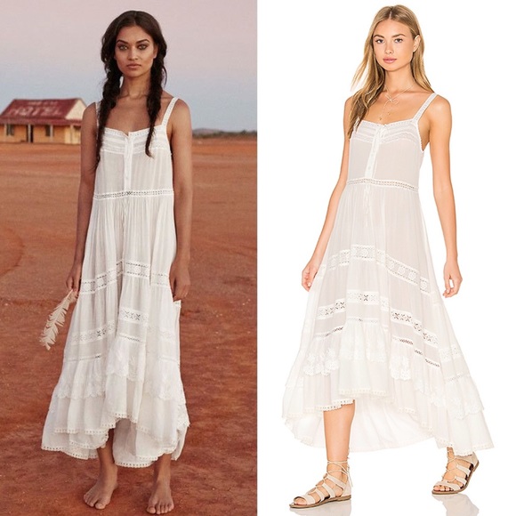 Spell Dresses & Skirts - Spell & the Gypsy - XL White Prairie Lace Sundress